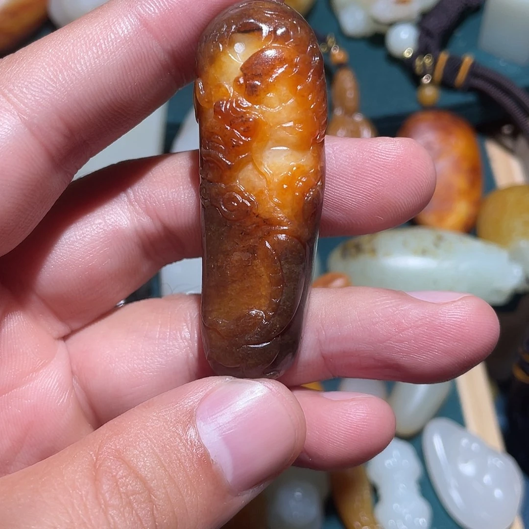 和田玉挂件未镶嵌s****婧