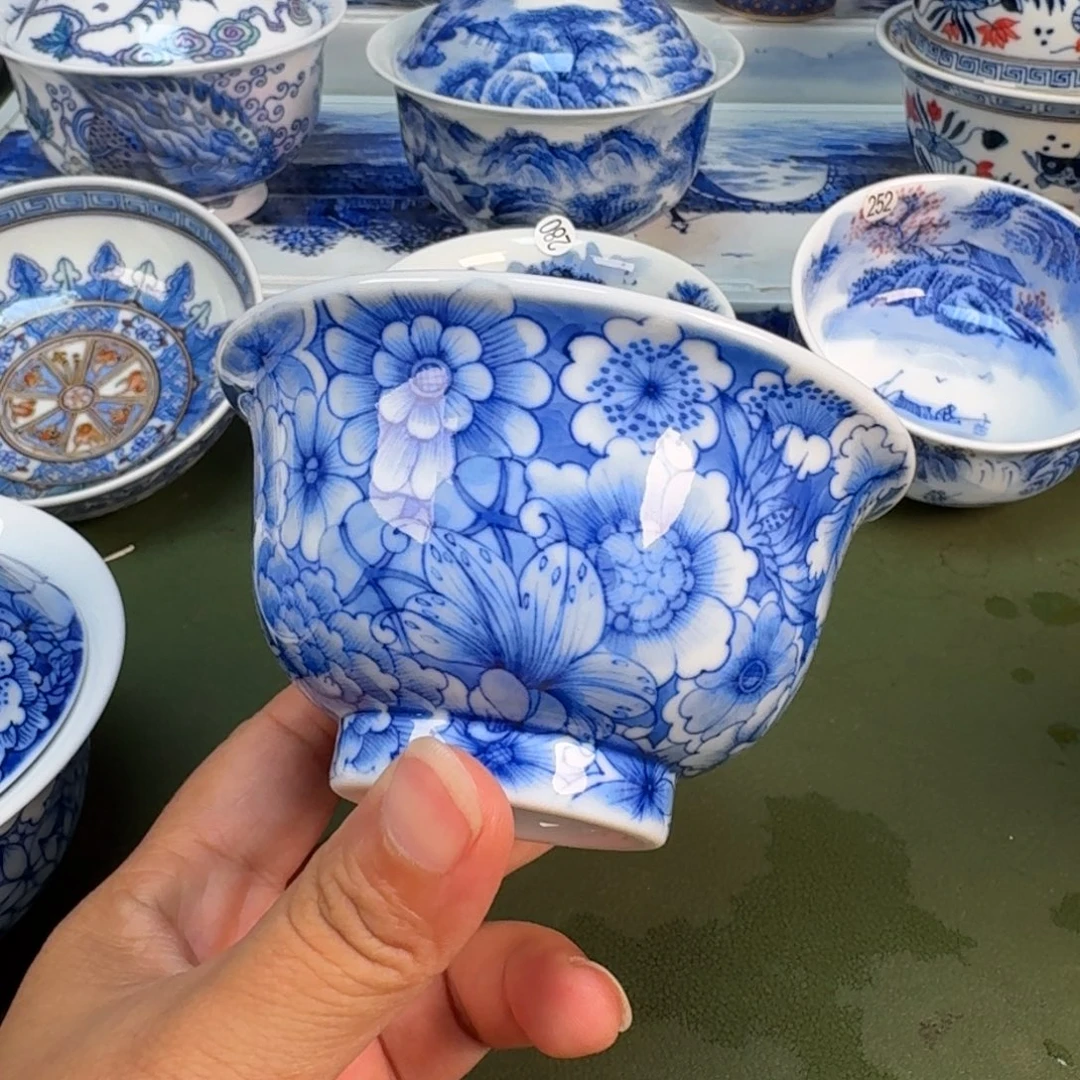 景德镇纯手绘茶具圆圆272