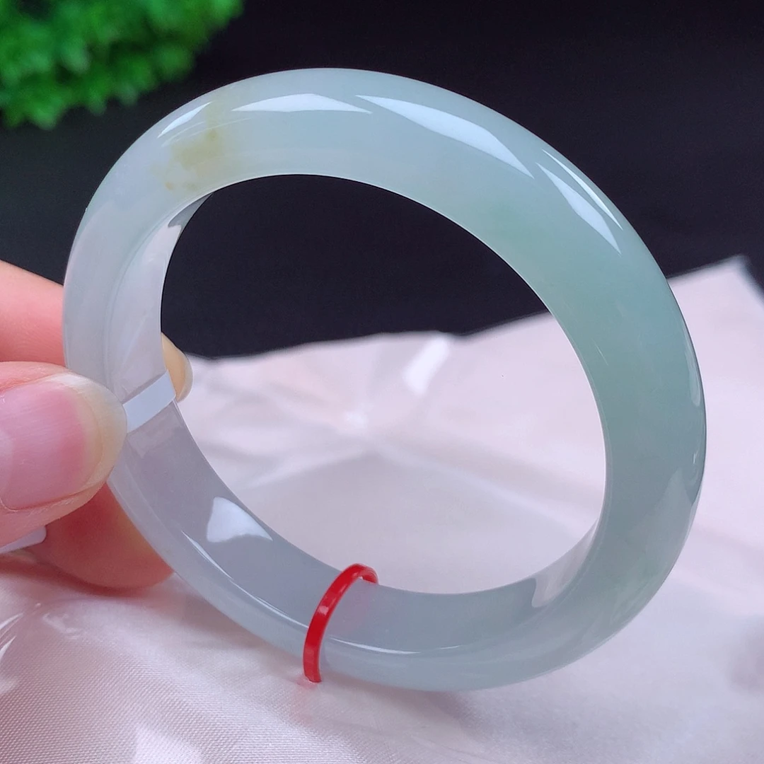 翡翠未镶嵌手镯52圈681501