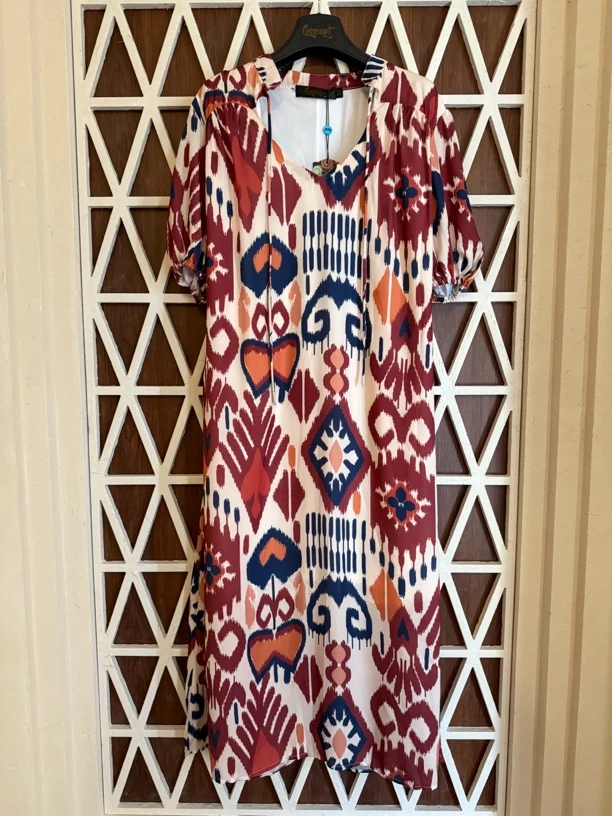 Concept图腾连衣裙