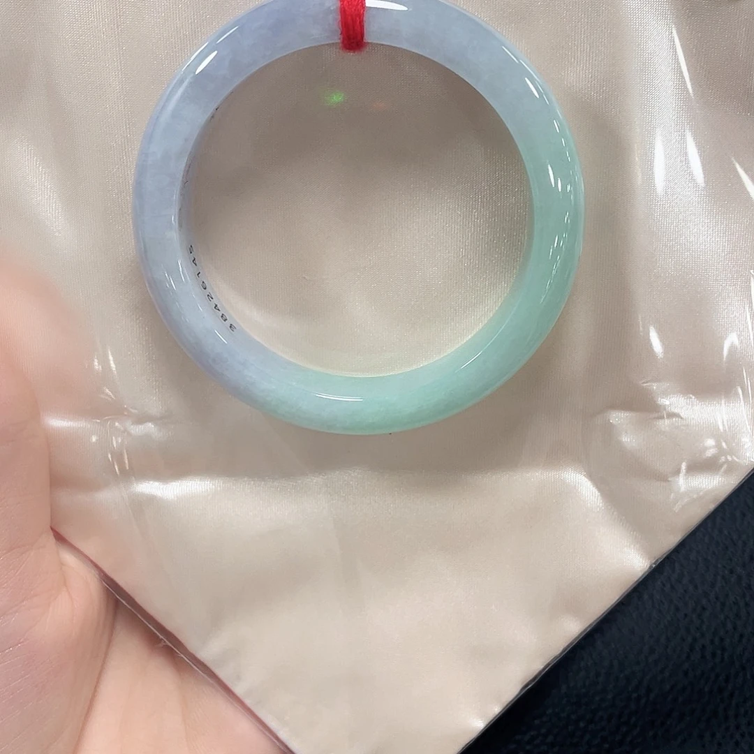 翡翠未镶嵌手镯天然缅甸A货翡翠手镯22号