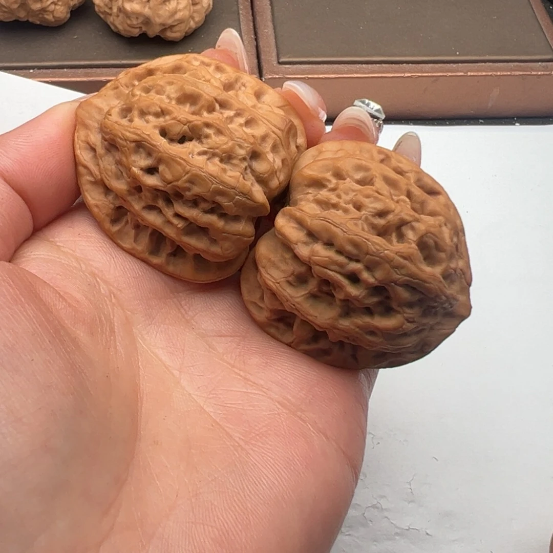 文玩核桃把件佛肚42丽