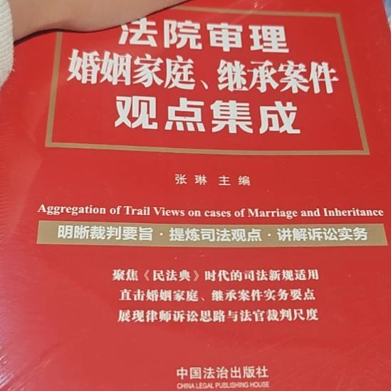 法院审理婚姻家庭继承案件观点集成