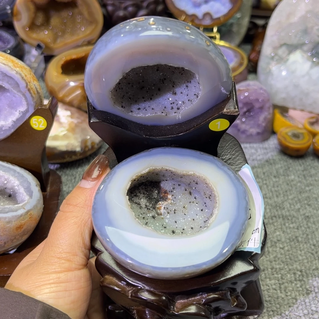 紫晶摆件未镶嵌水晶