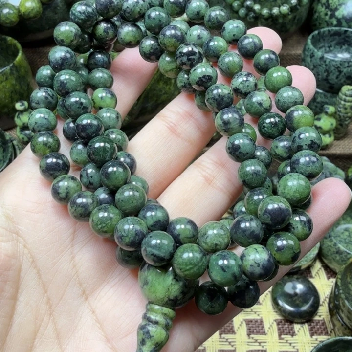 蛇纹石玉未镶嵌药王石产品