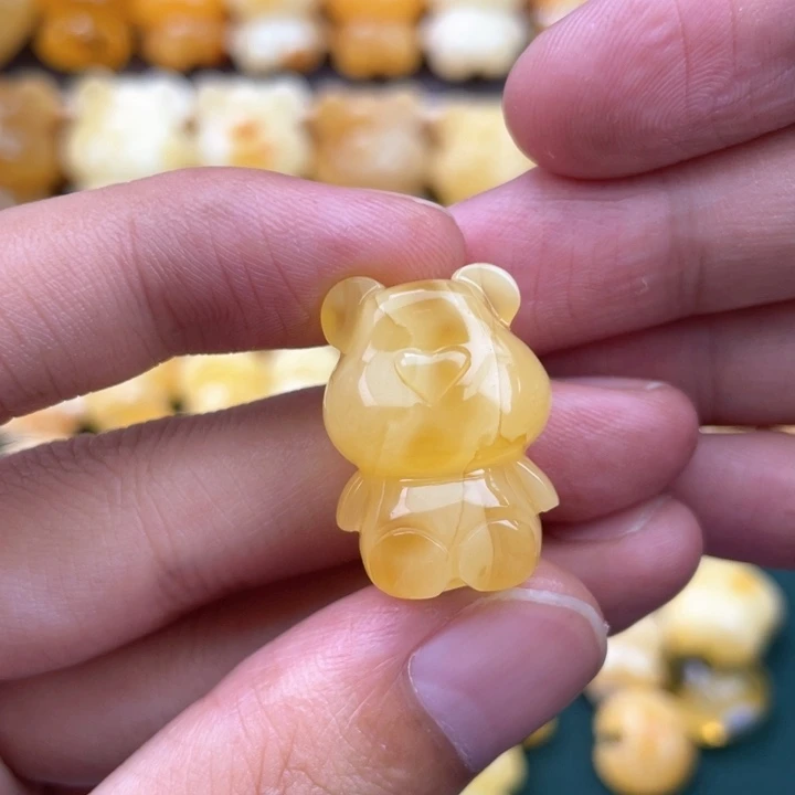 未镶嵌琥珀裸石蜜蜡