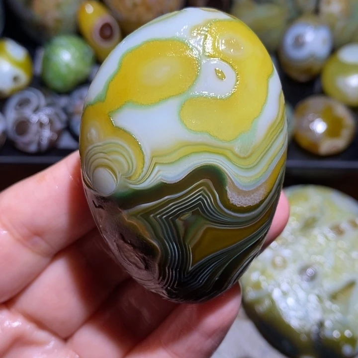 未镶嵌玛瑙/玉髓珠宝半成品158