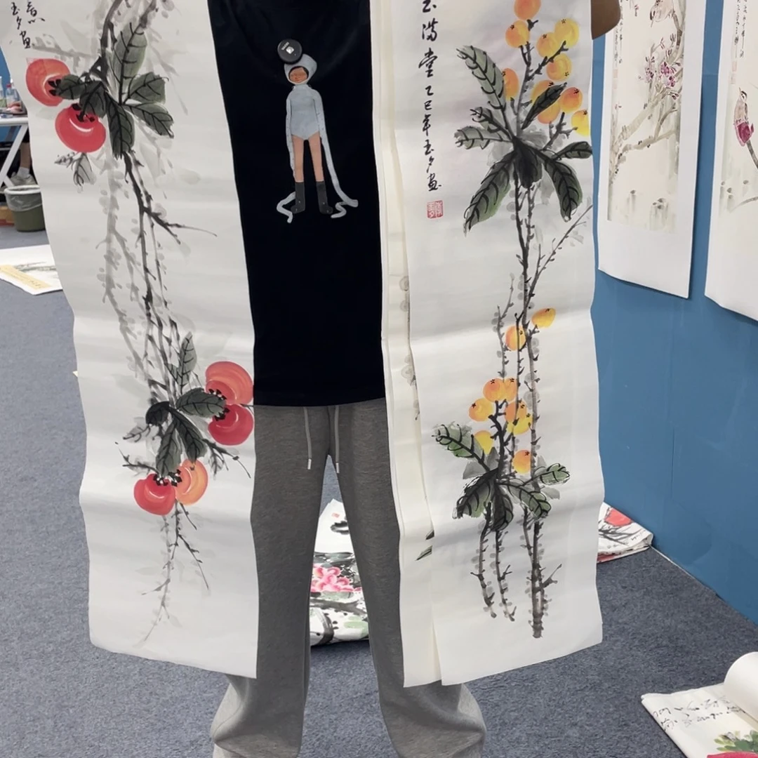 国画手绘国画欣赏一下