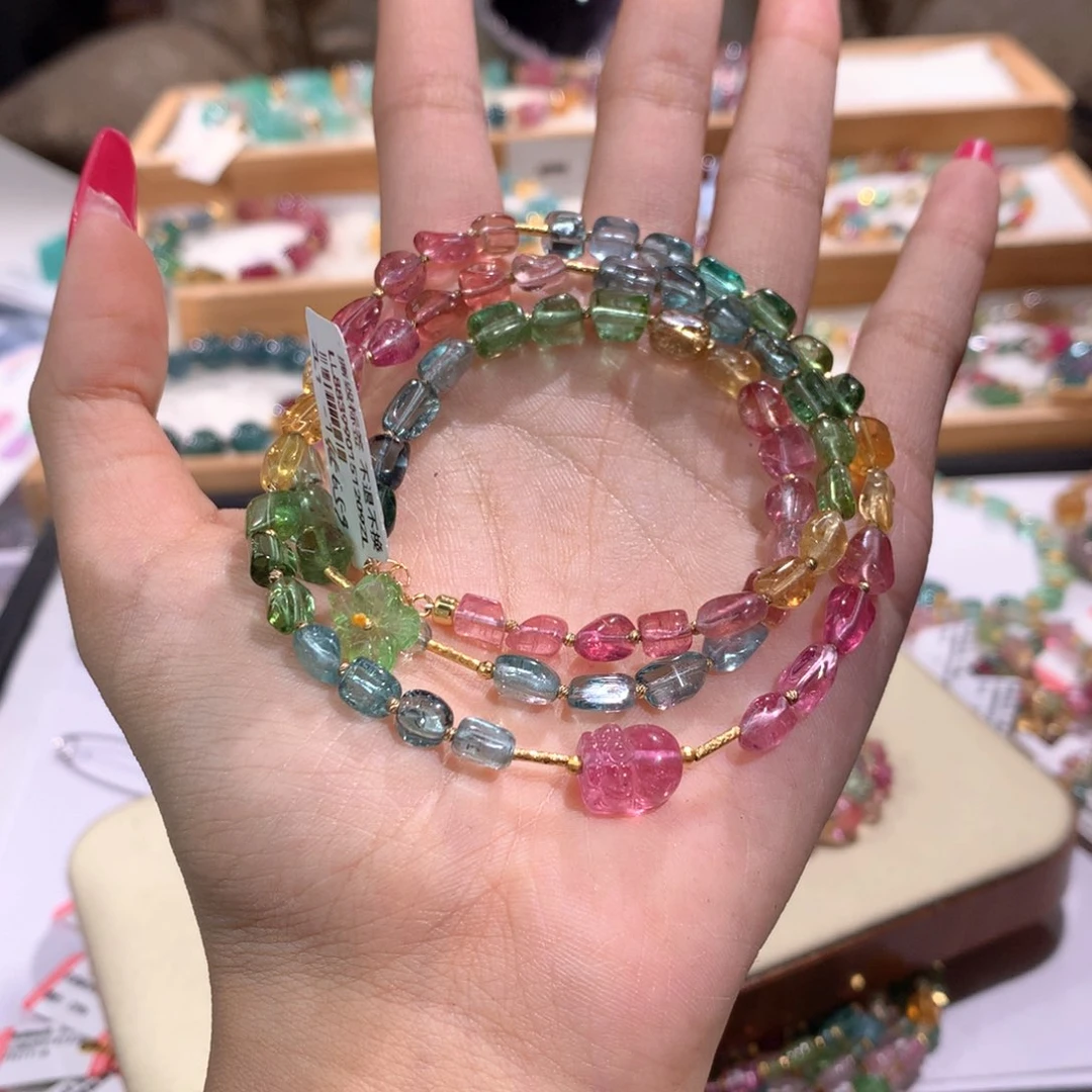 未镶嵌多样性发货其一碧玺