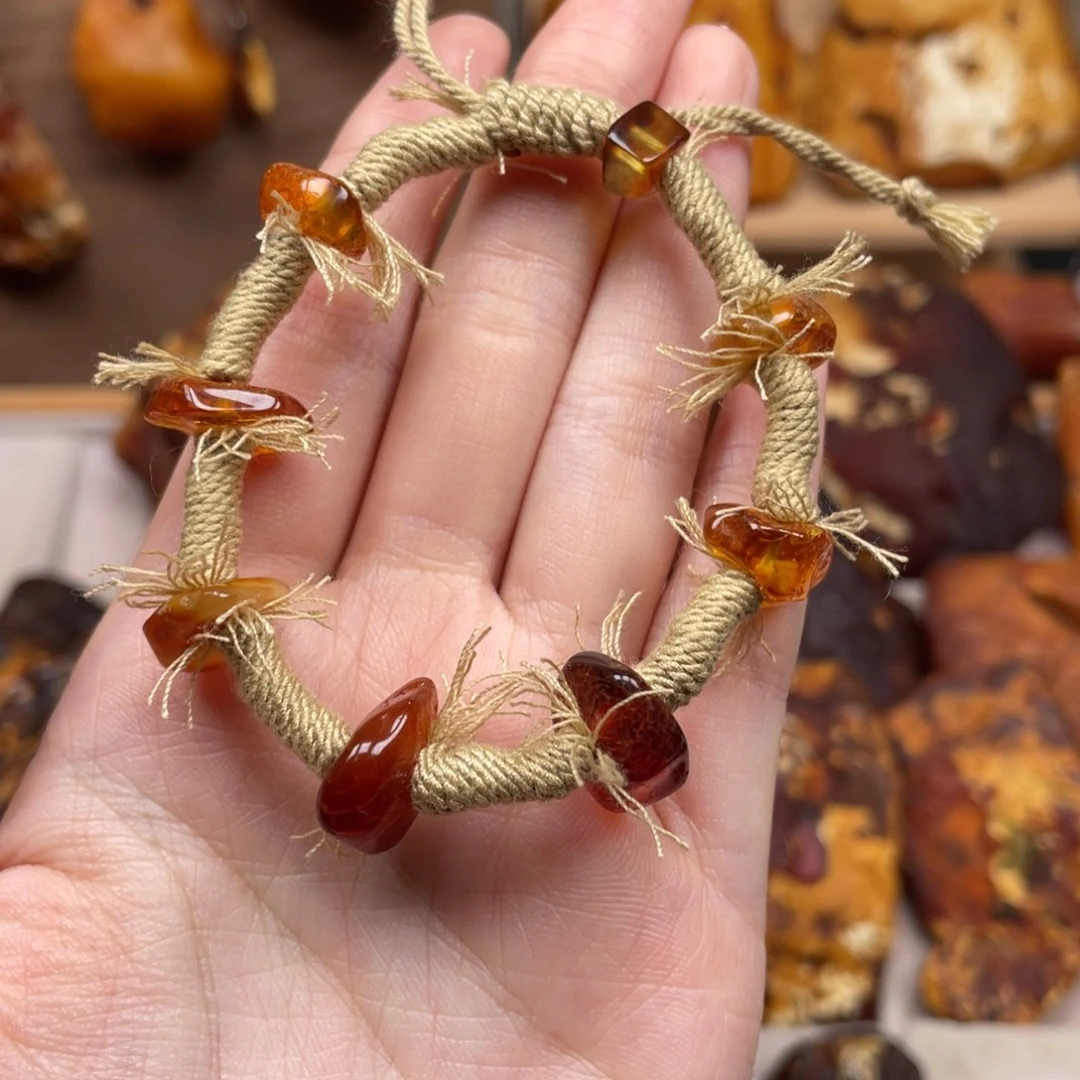 琥珀未镶嵌珠宝奇石