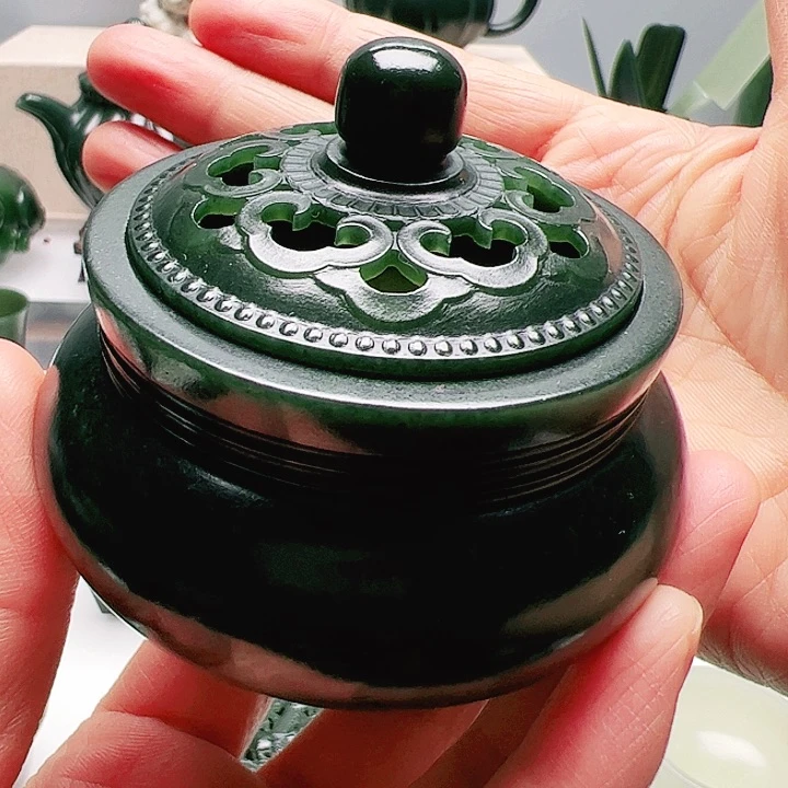 和田玉（青玉）未镶嵌挂件?****?