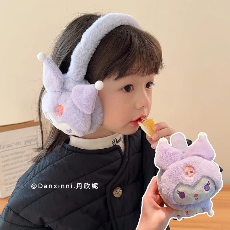 冬季新款儿童可爱卡通保暖耳罩耳包男童宝宝毛绒护耳套防风耳暖