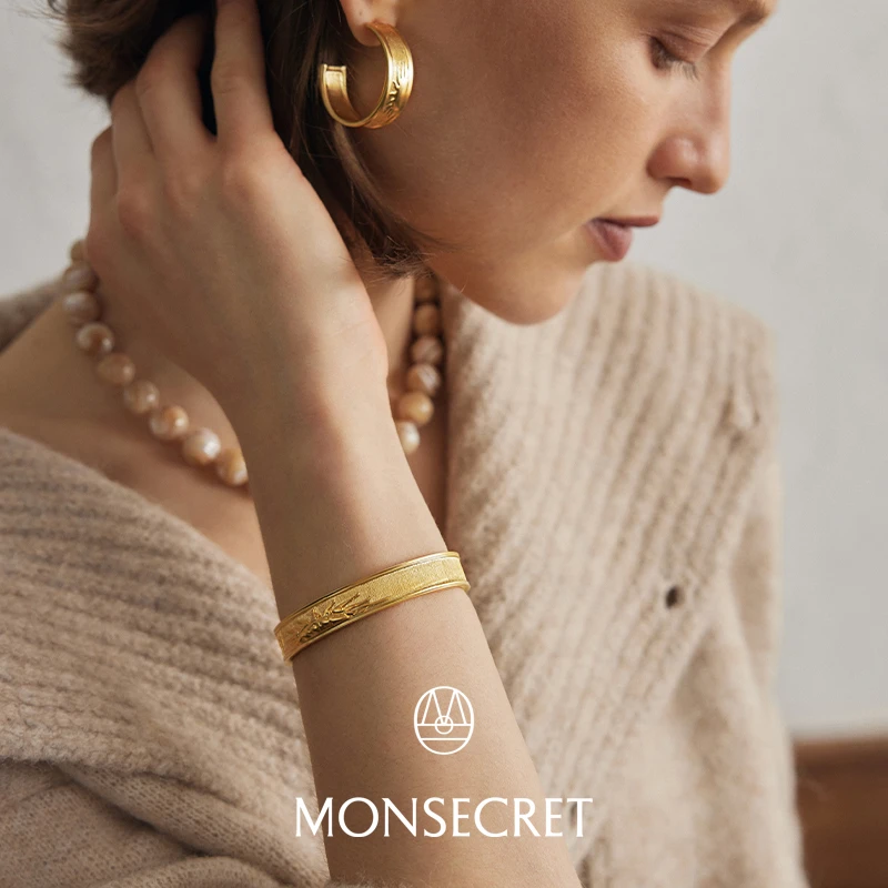 铜合金手镯  MONSECRET Timeless Glow 旭日开口手镯