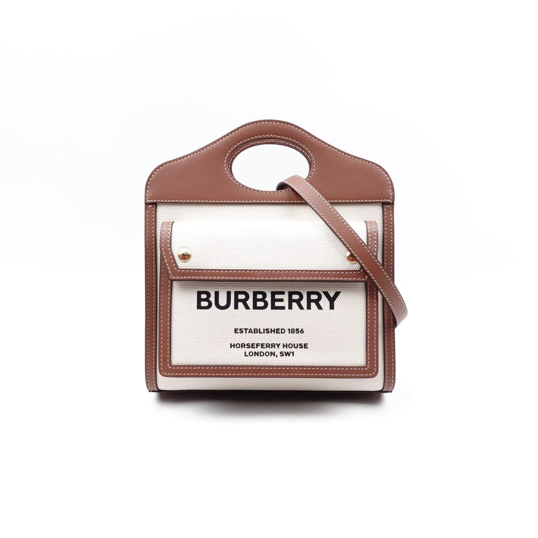 99新 BURBERRY/博柏利 【安娜专属】手提包T10161381