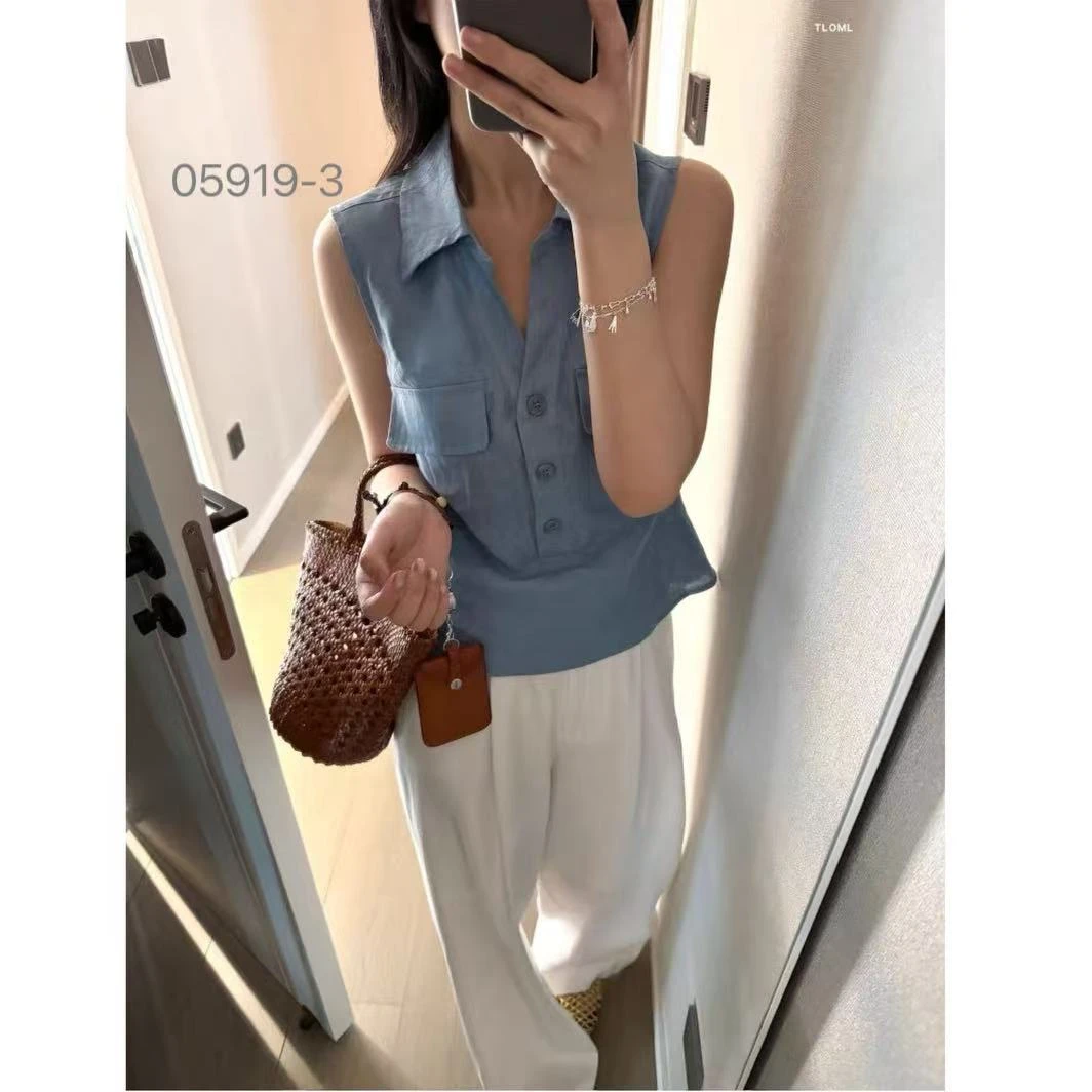 05919-3   WANGDAN  新款工装设计款背心