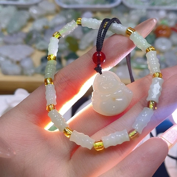 翡翠散珠天然缅甸翡翠