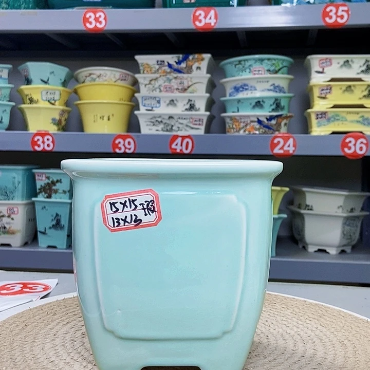 紫砂花瓶紫砂花盆