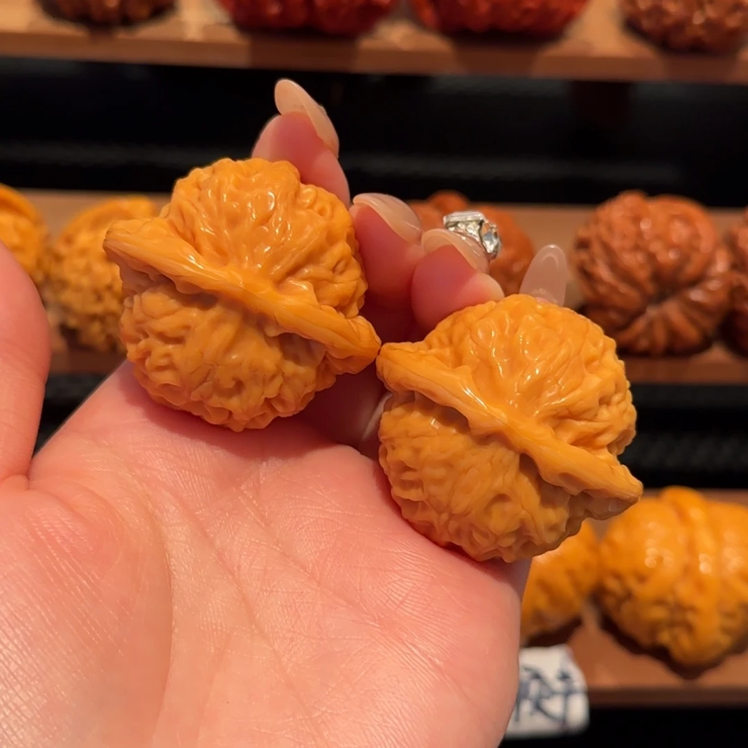 文玩核桃吊坠宫灯43 精品2322