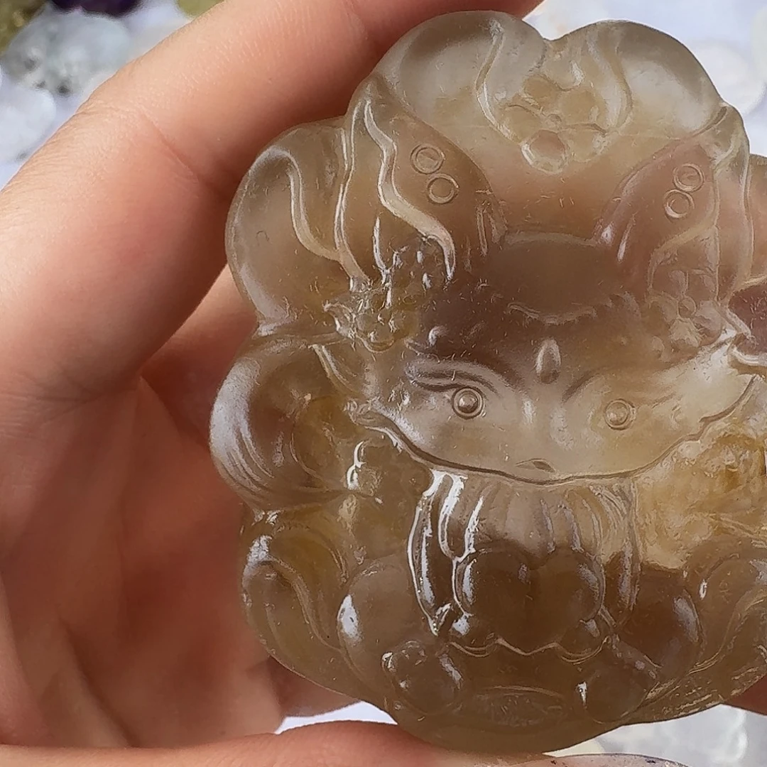 公***双烟晶手链未镶嵌白