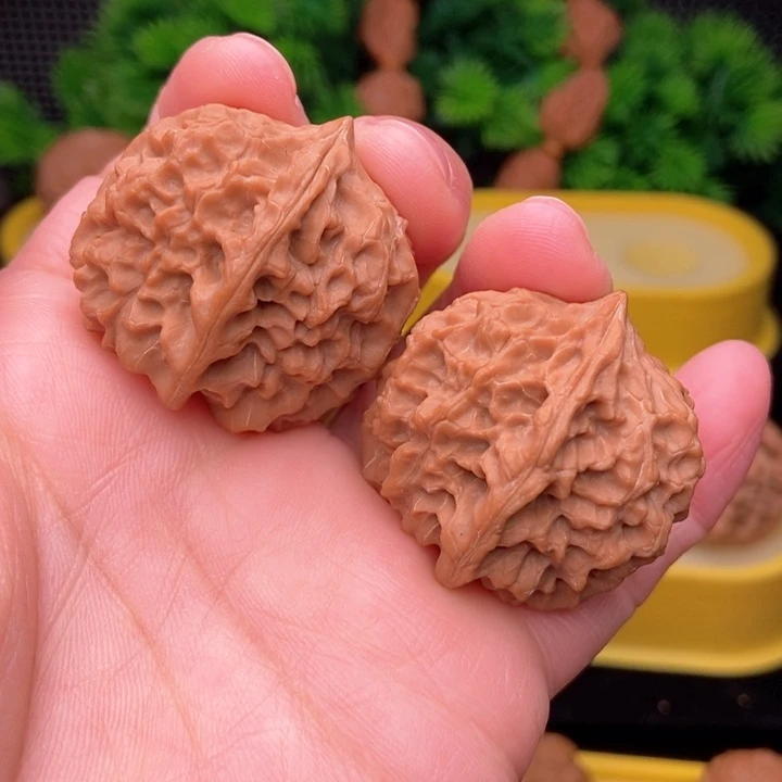 吊坠文玩核桃龙鳞纹33全品