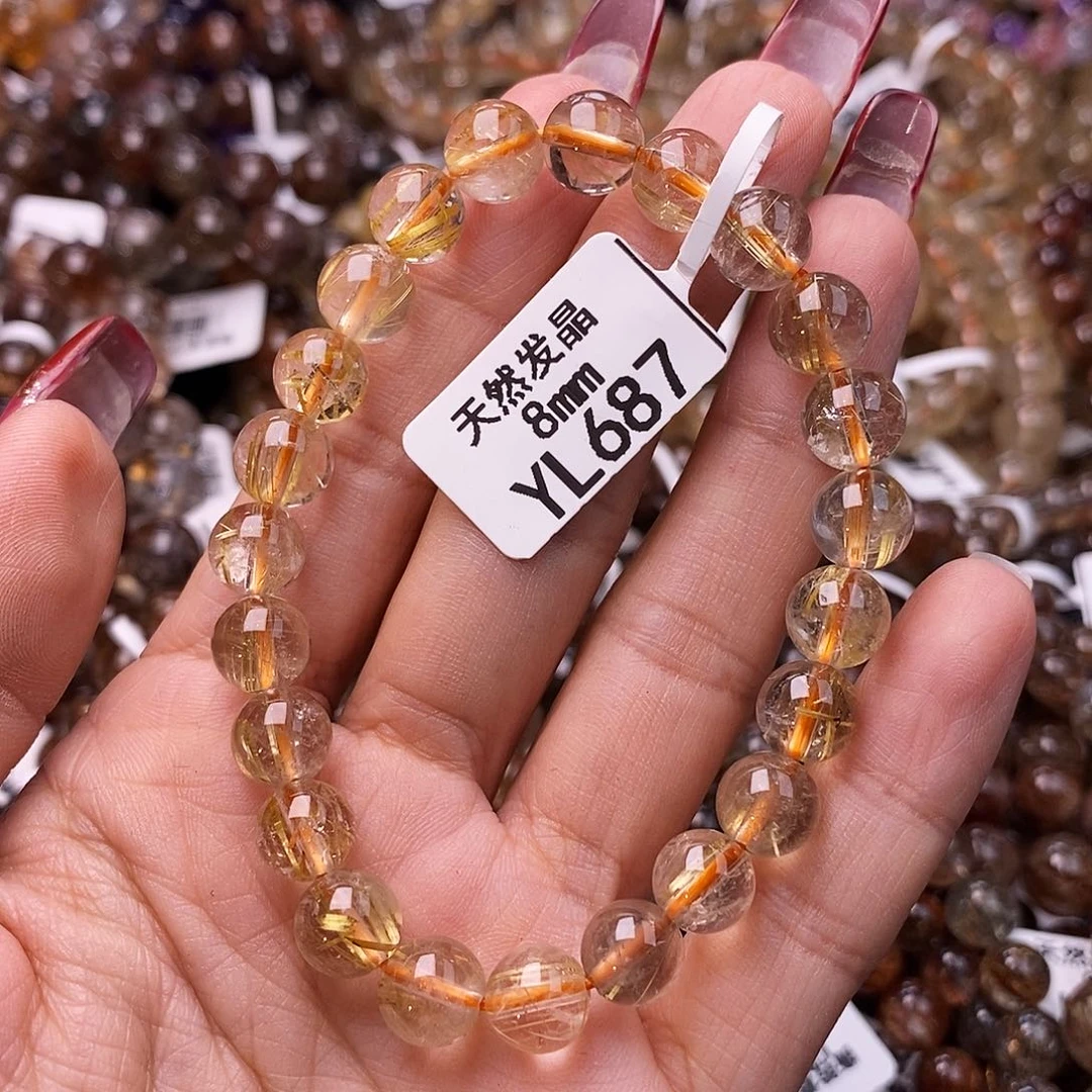 水晶手链未镶嵌水