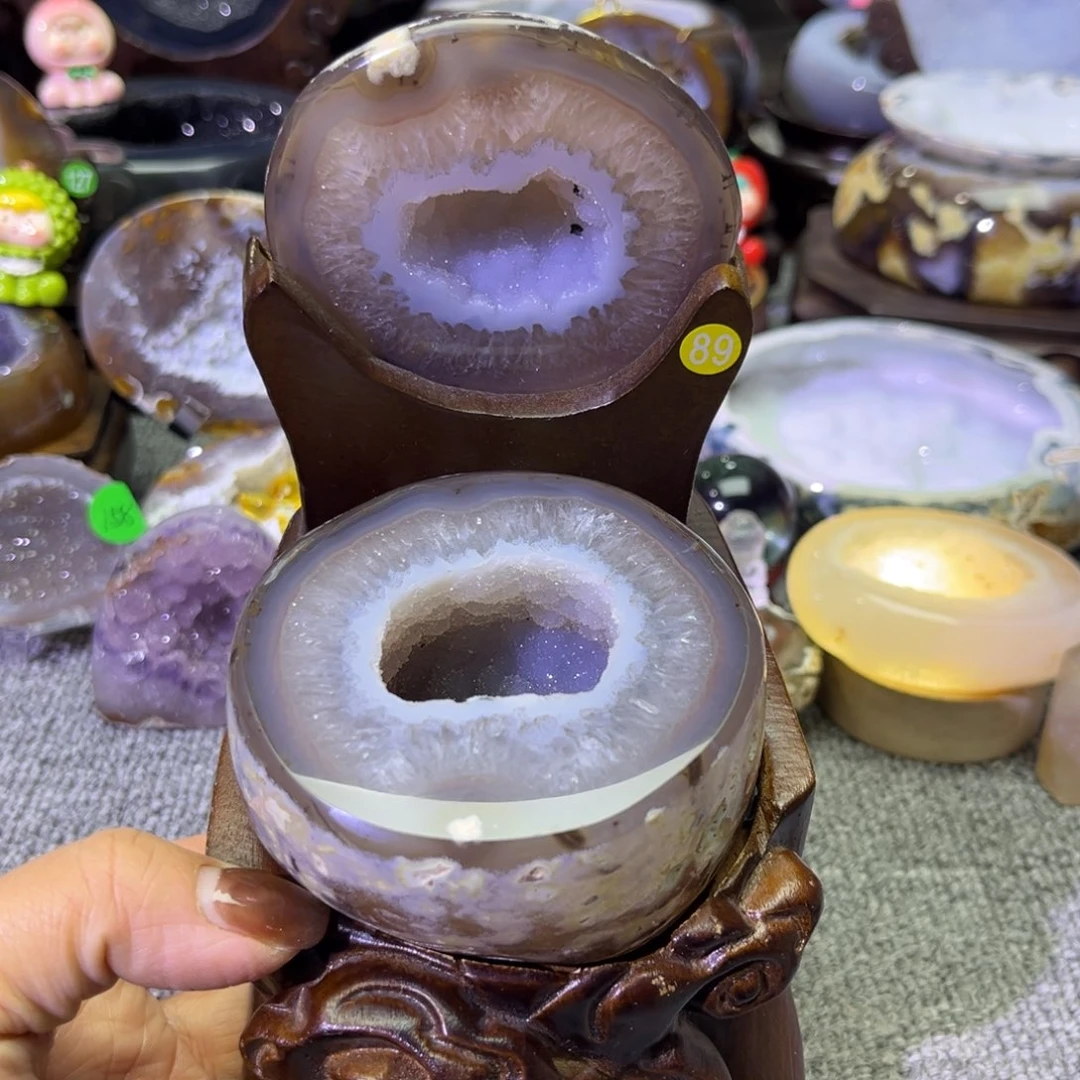 未镶嵌紫晶摆件水晶