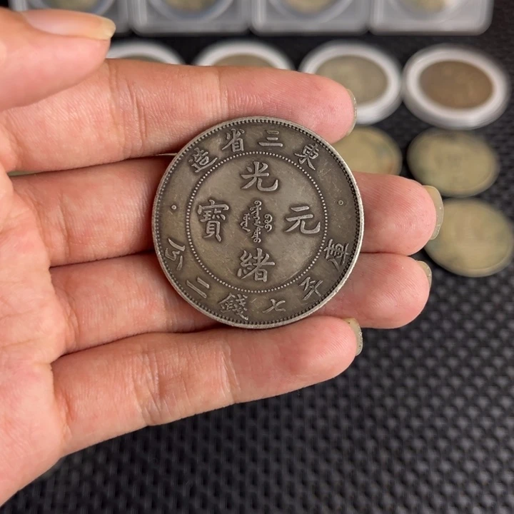 金属大头龙洋船洋工艺品