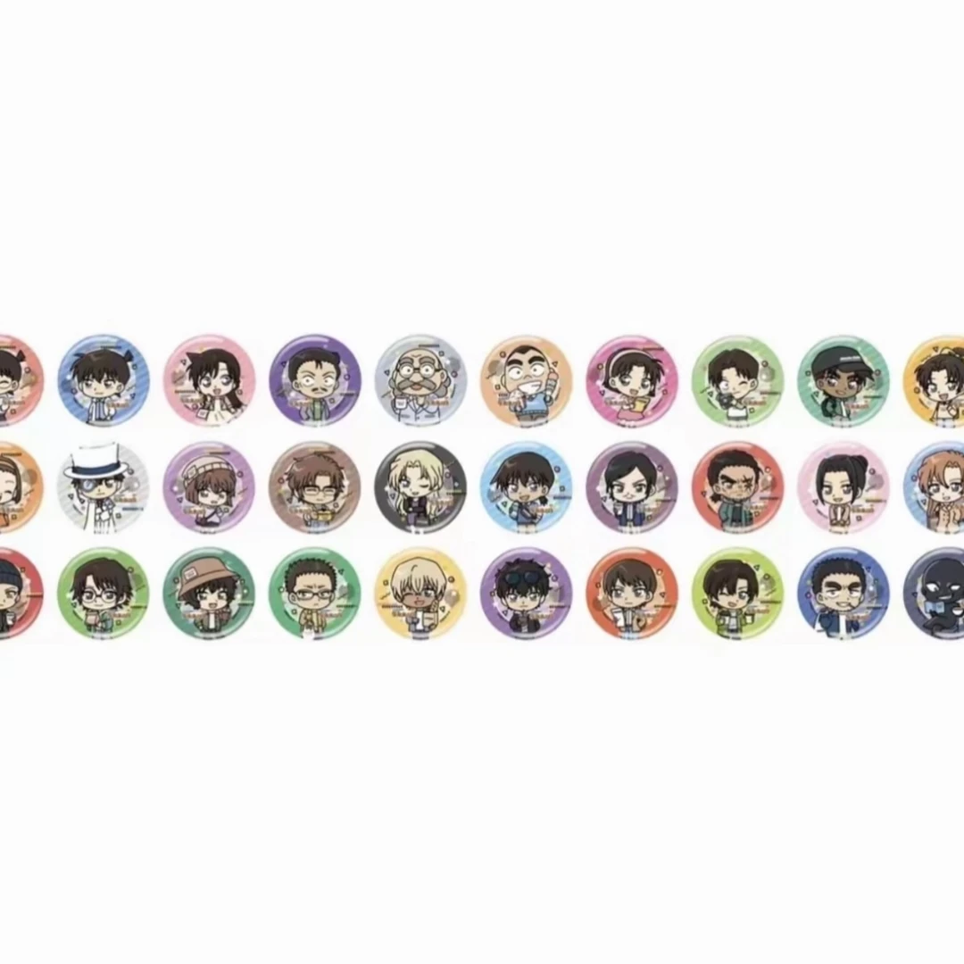 名侦探柯南 land游戏、冰箱贴 大转盘 吧唧盲盒 动漫收藏