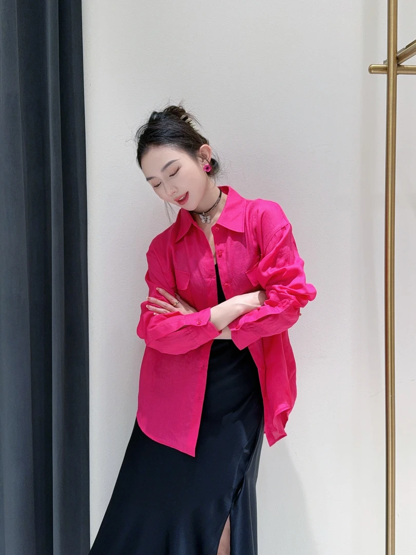 玛丝恩迪苎麻衬衣