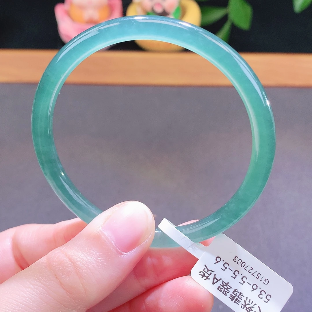 翡翠未镶嵌手镯天然翡翠