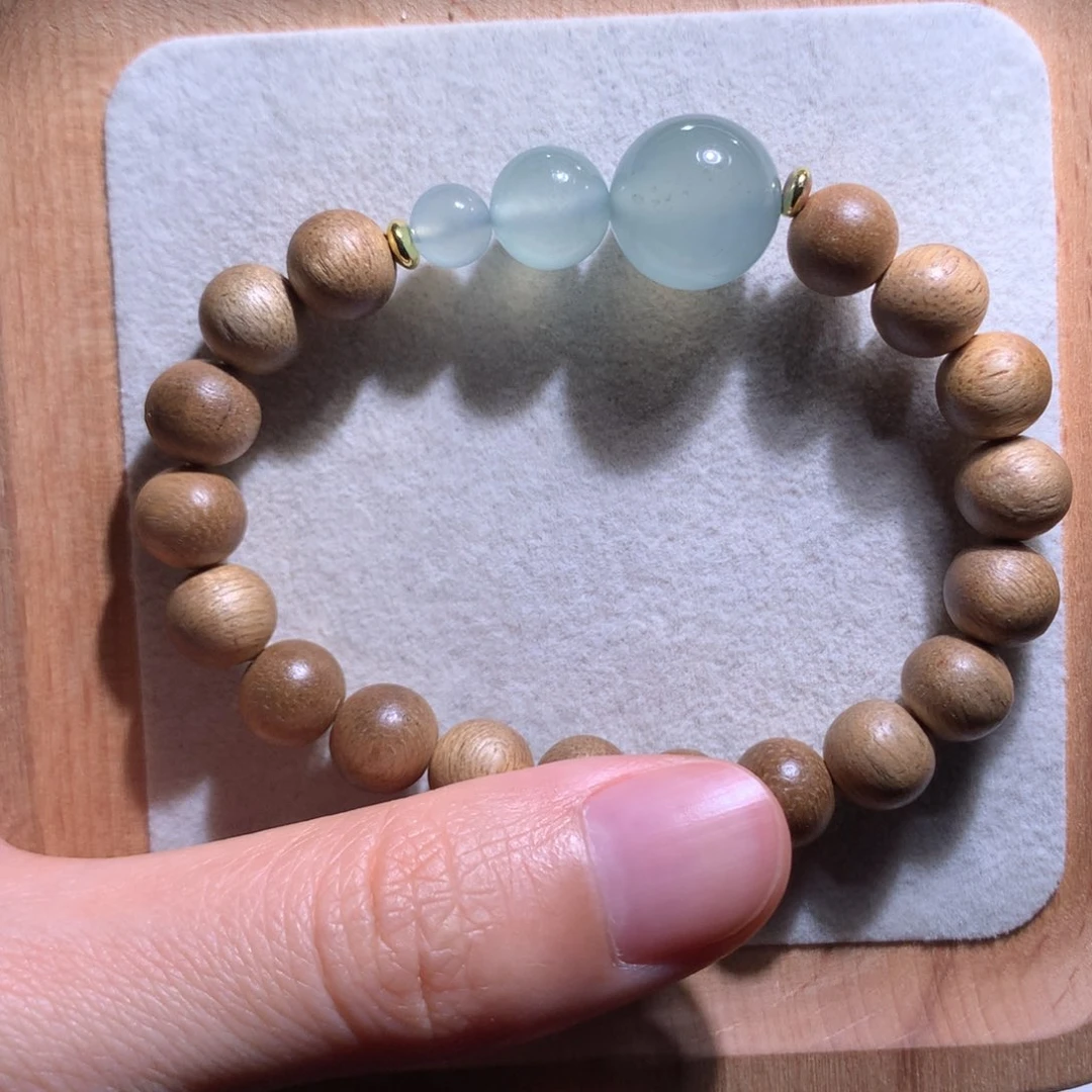 翡翠散珠葫芦串卡6.3～12.9