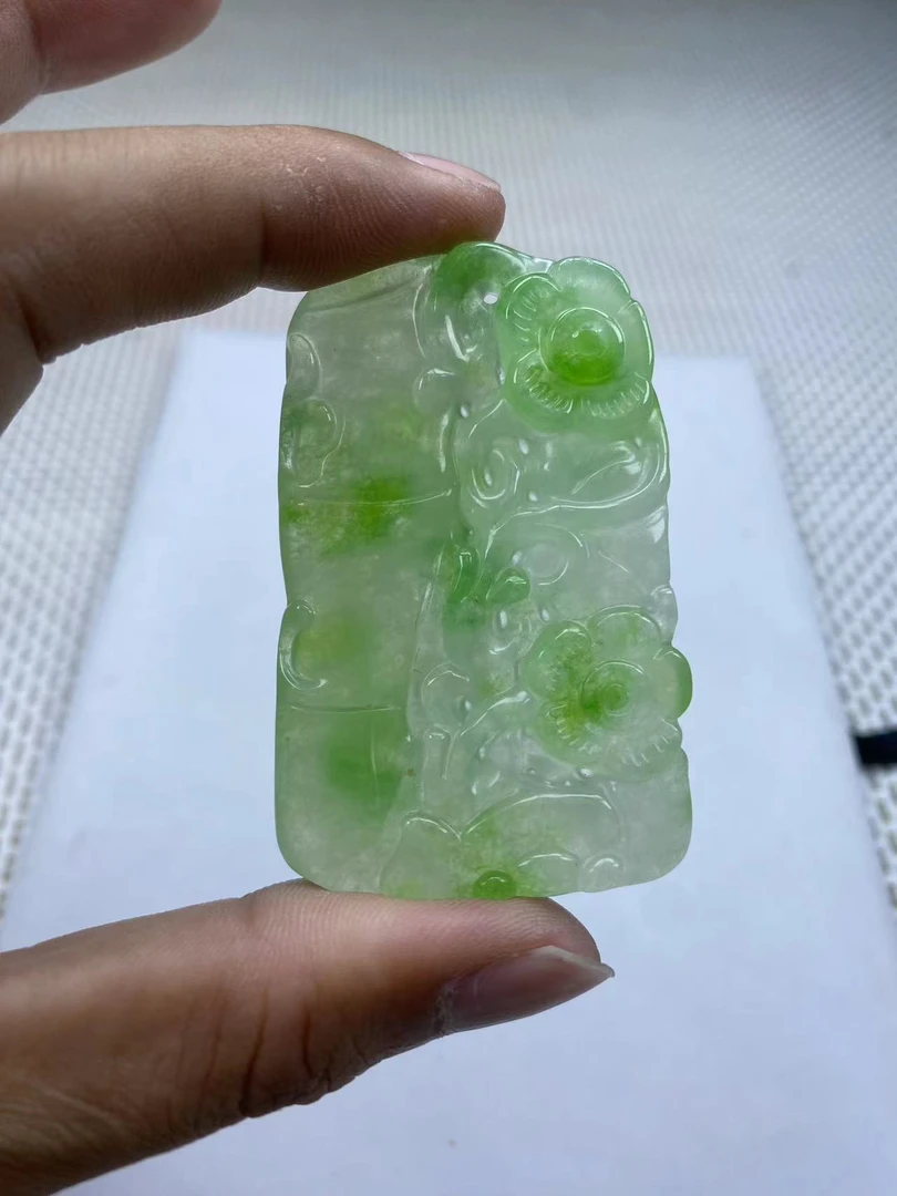 N260飘花竹节吊坠经典多样性发一