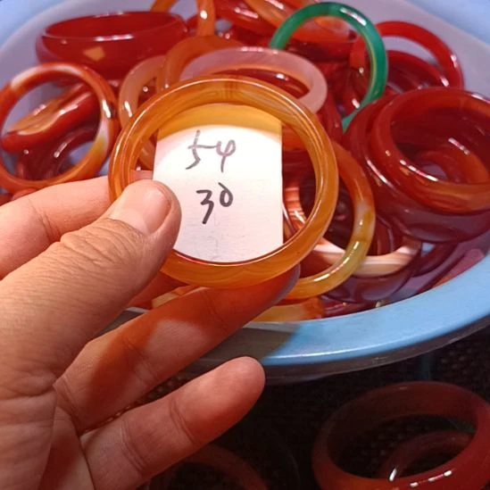 玛瑙/玉髓未镶嵌手镯