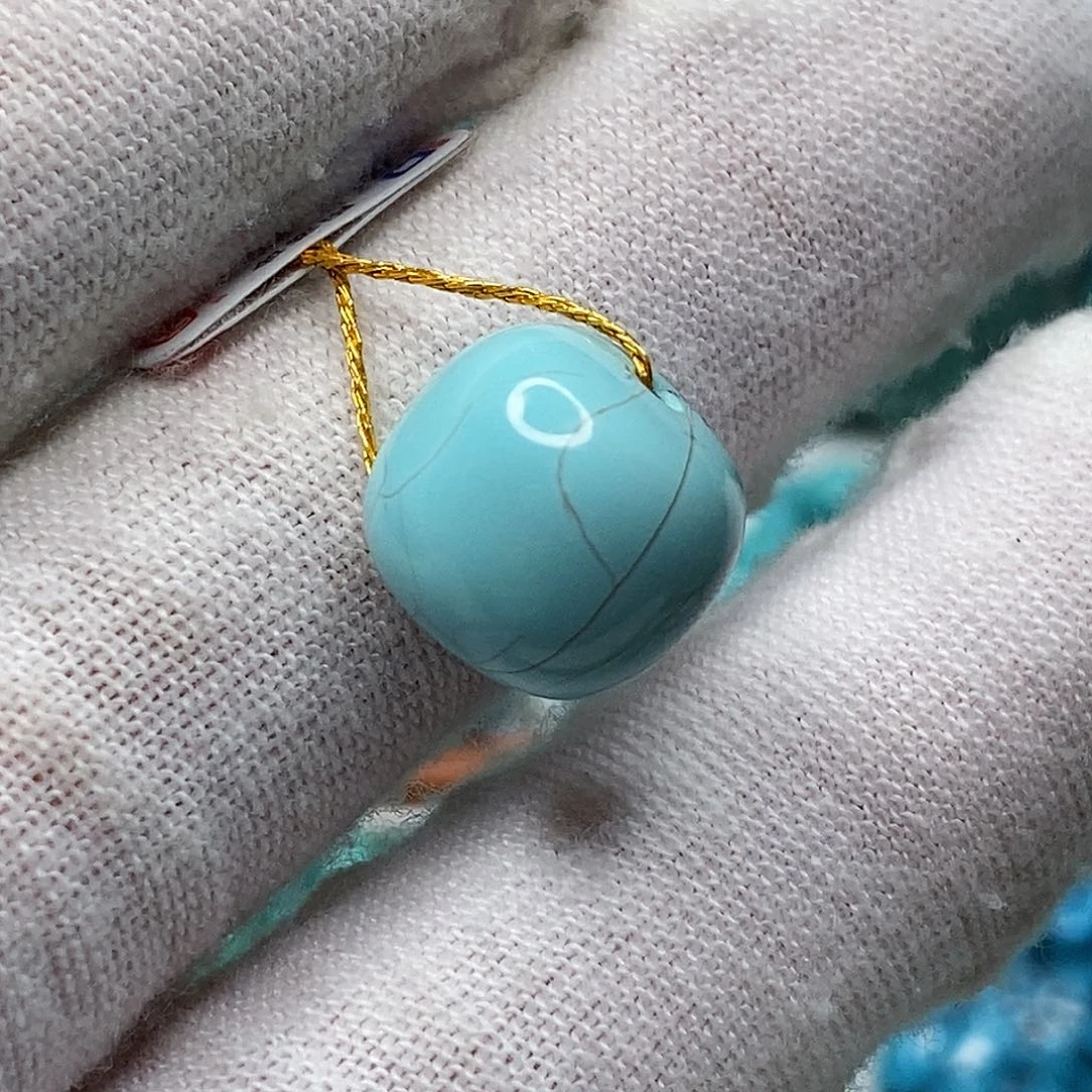 未镶嵌绿松石天然原矿地大质检