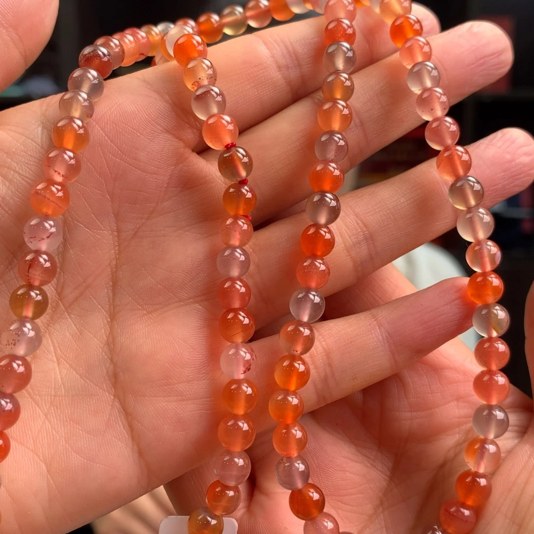 南红玛瑙糖果108未镶嵌