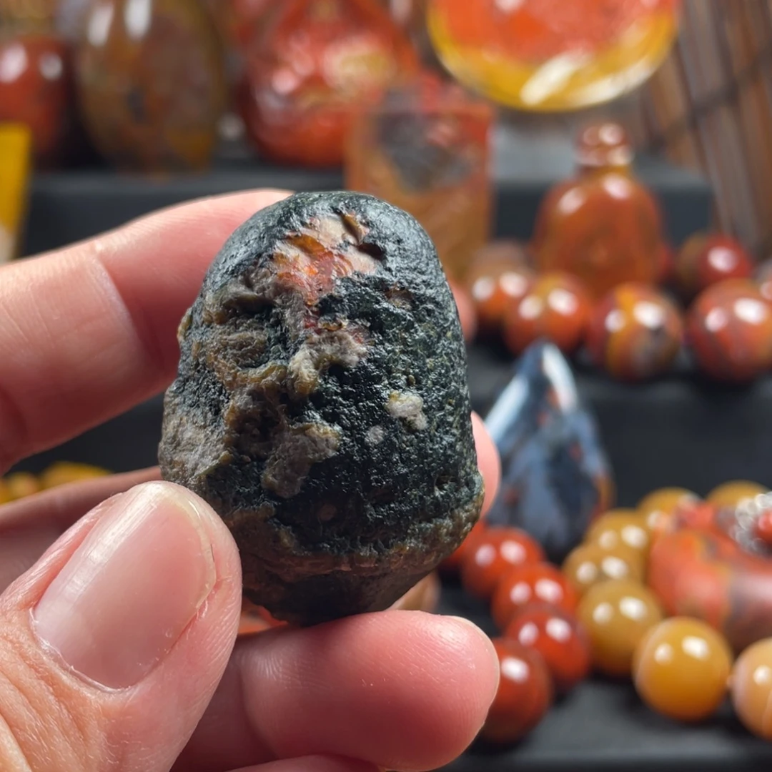 未镶嵌玛瑙/玉髓珠宝半成品