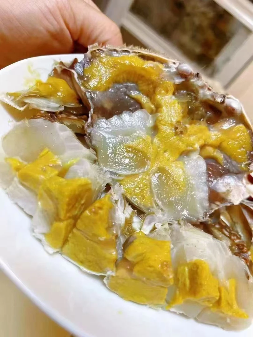 舟山特产 淡膏呛蟹 即食生腌舟山梭子蟹4-5两/只