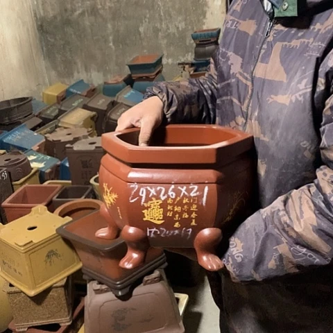 花盆紫砂手工制作