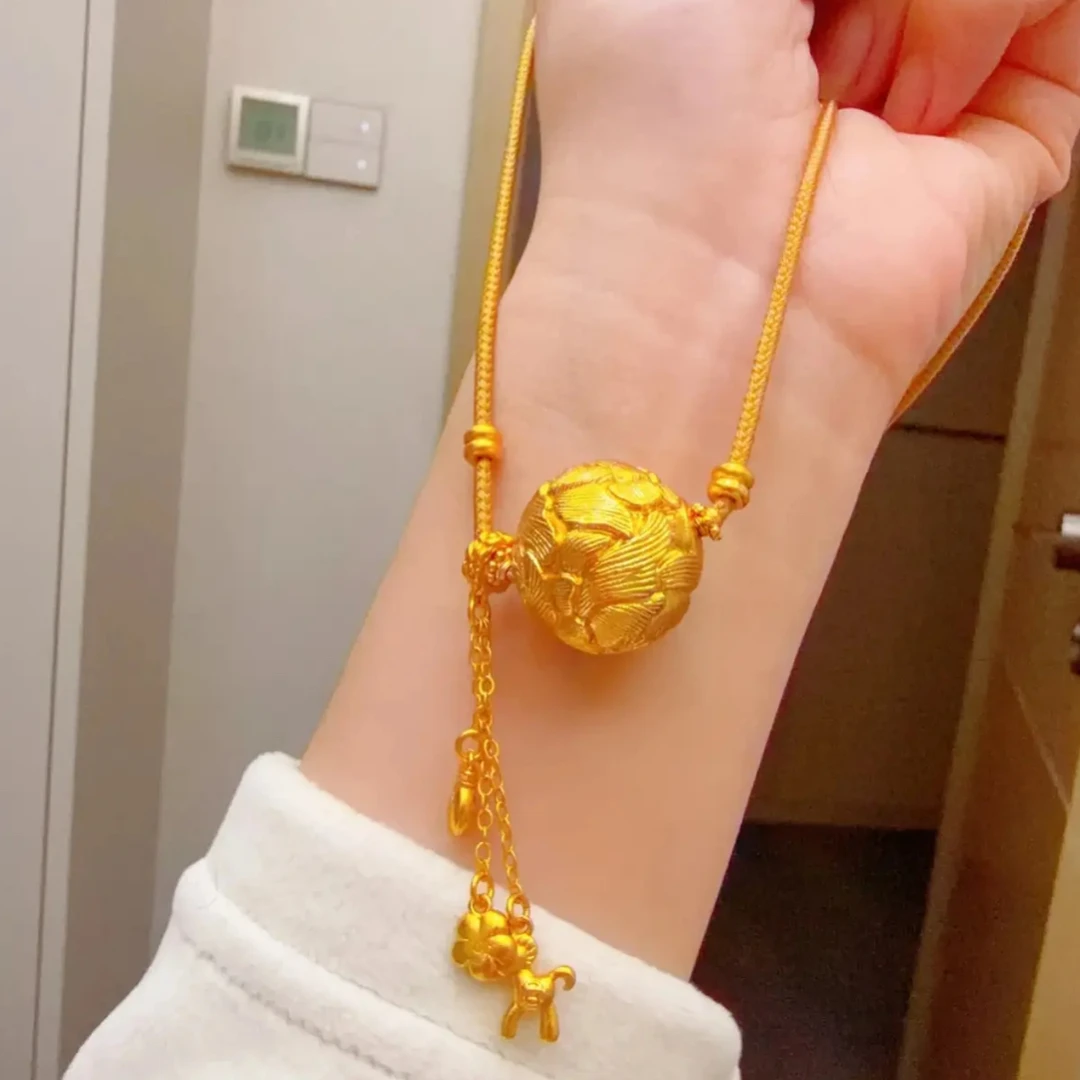 马上有钱龙珠项链