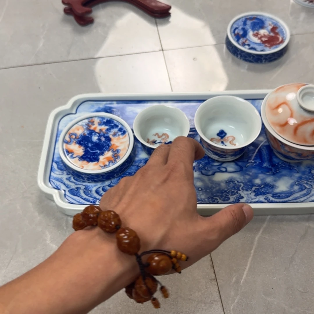 冷***星杯梵红狮子四件套不要壶承➕干泡台