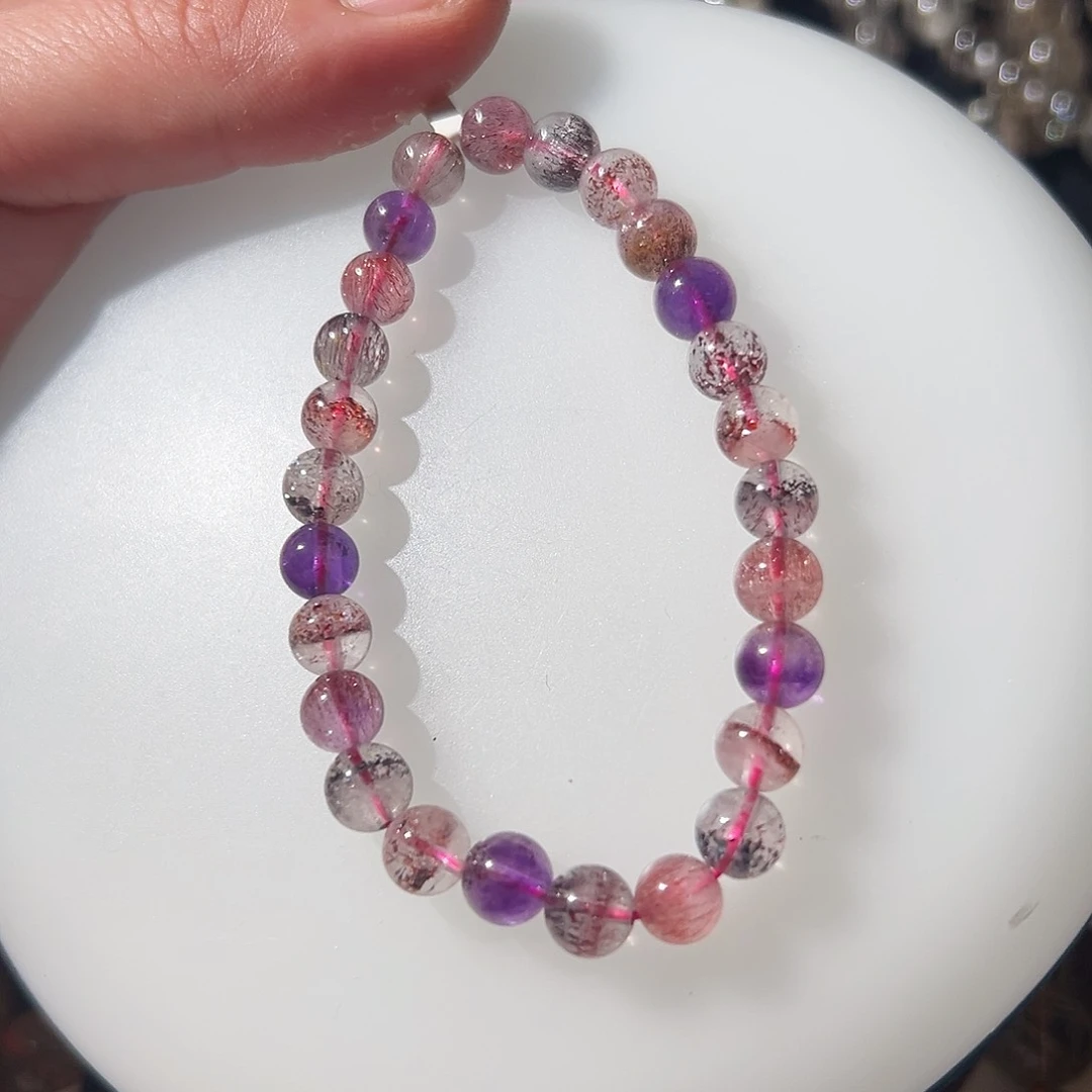 未镶嵌手链水晶超七