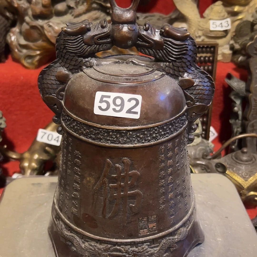 黄铜摆件，文房摆件