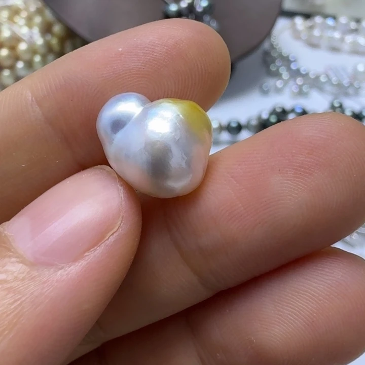 岚***音海水珍珠裸珠裸珠