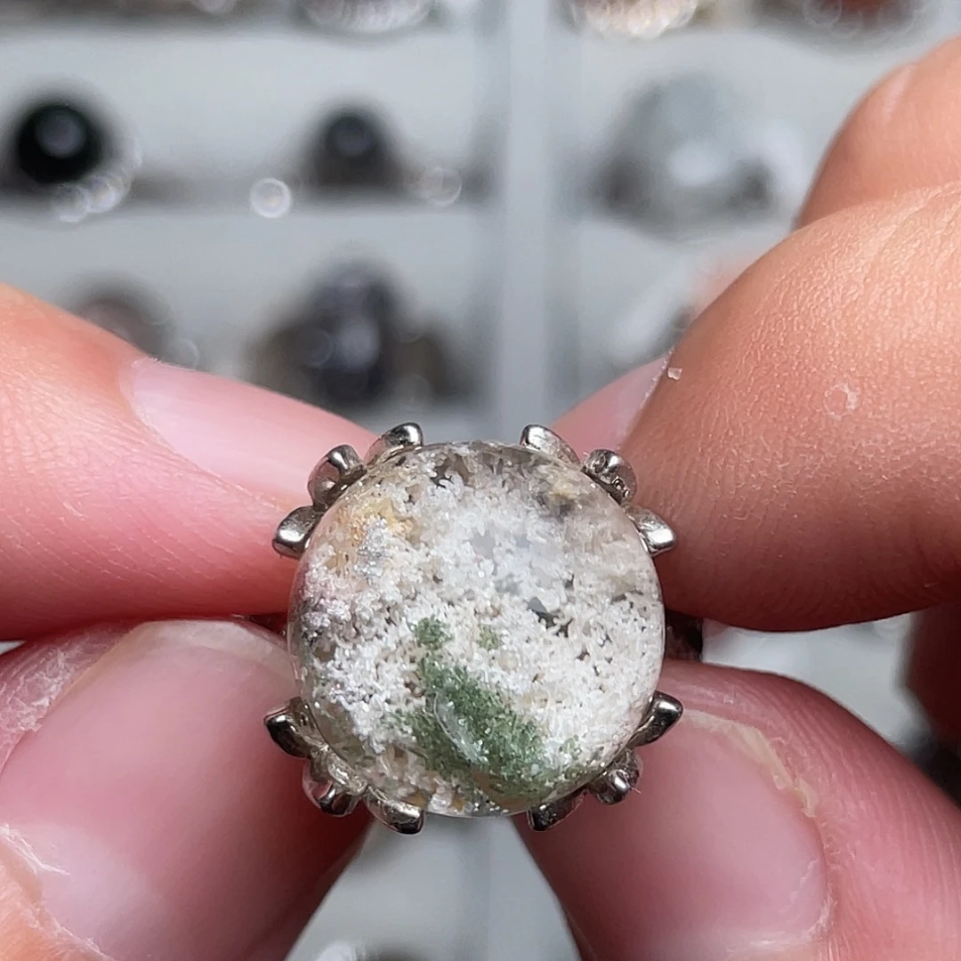 水晶戒指银S925镶嵌1111111111