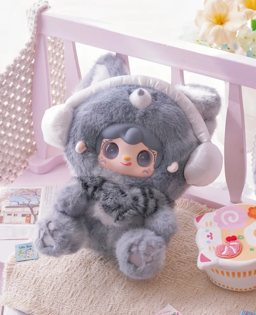 【obb拆盒】（平拆）正版氧氧yooki400%三代百变idol系列绒搪胶盲盒