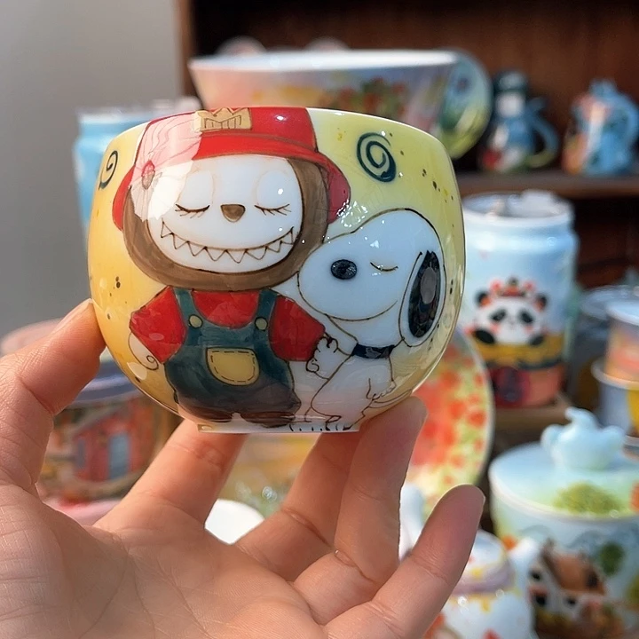 陶景德镇釉下手绘陶瓷