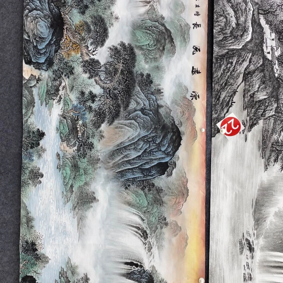 松**炳莫兆华老师精品小八尺画心