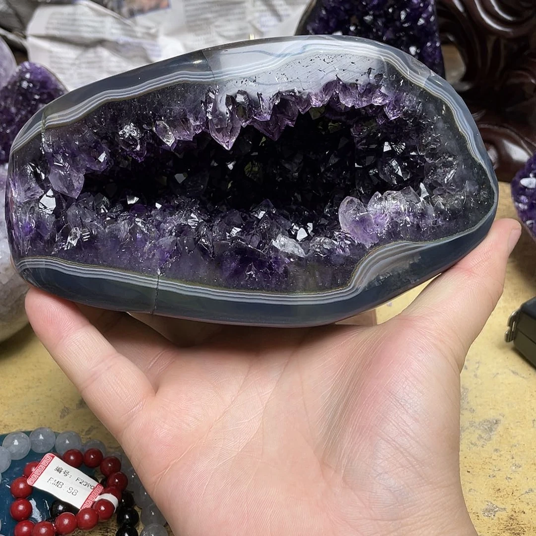 景***丫大型摆件（非配饰）紫晶未镶嵌