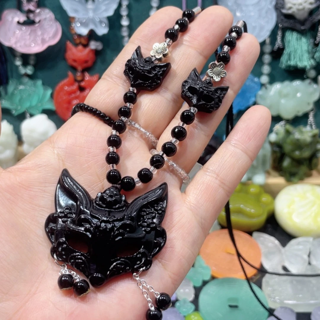 【闪购商品】未镶嵌岫玉颈饰70项链