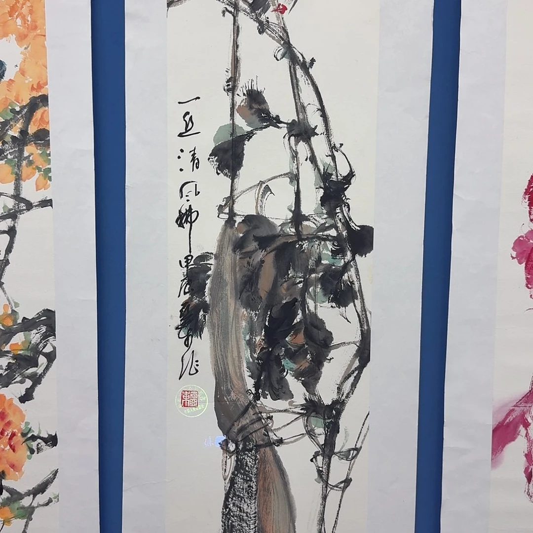 国画多次参加国内外大型
